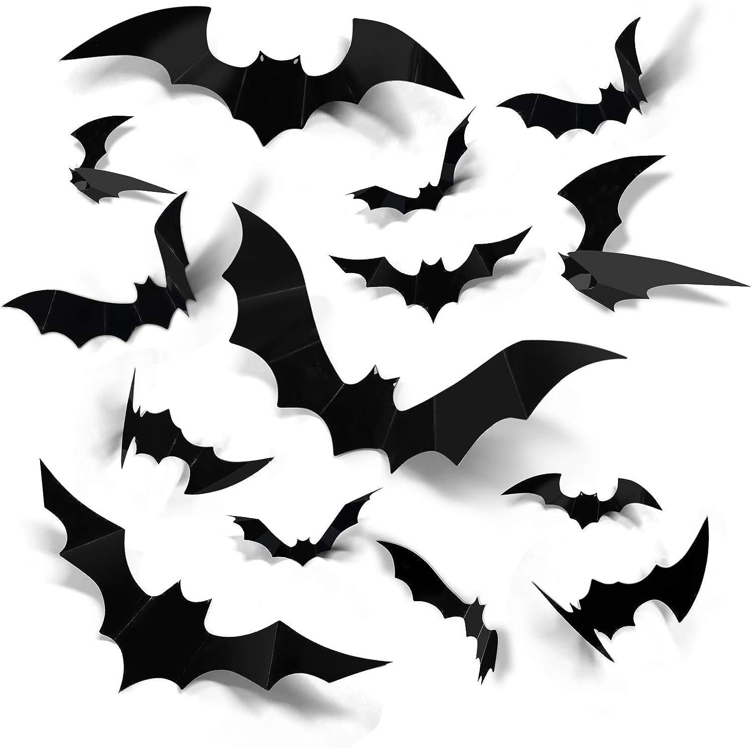 Halloween decoration items - Bat-themed party decoration scene layout wall stickers