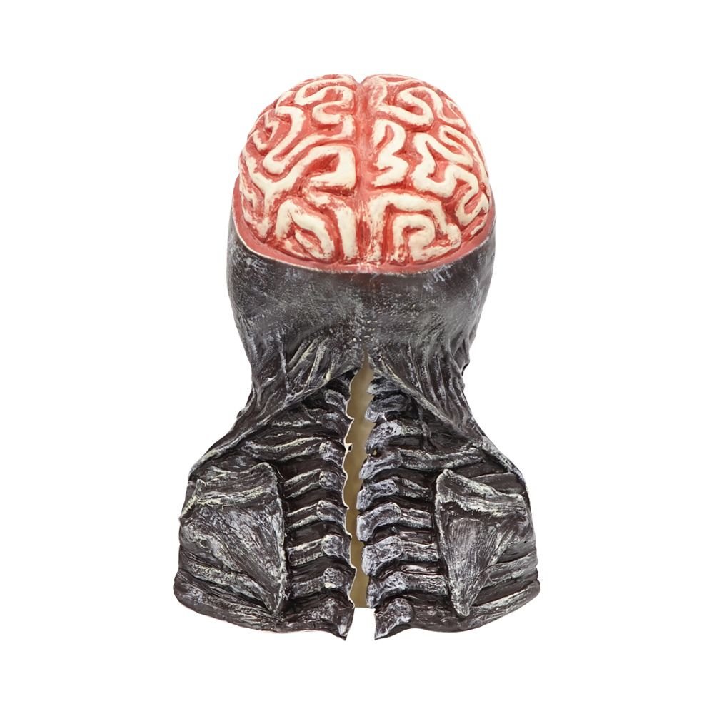 Terrifying brain helmet, funny and scary scream, latex mask, Halloween skull mask - Image 3